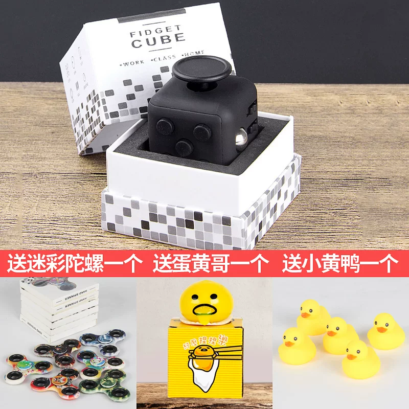  Dice, Rubik's cube for students, toy, set, anti-stress