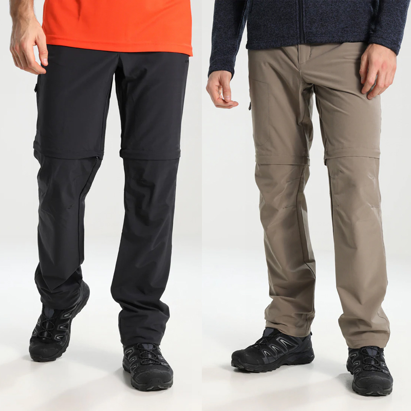 Original single men's quick-drying pants detachable quick-drying pants quick-drying two-section pants men's trousers sports trousers breathable original single trousers