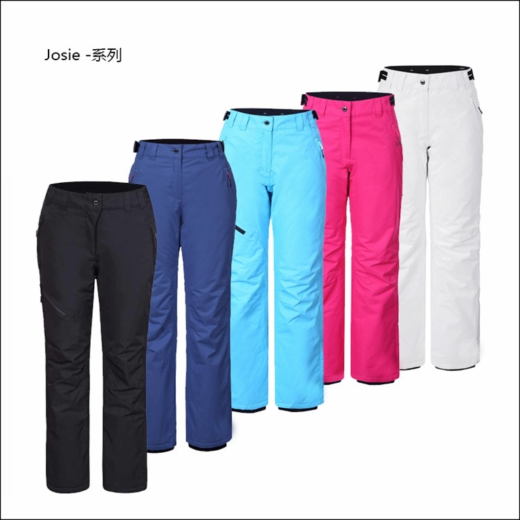 Original single ski pants women's ski pants export Europe waterproof 10K ski pants, alpine ski pants, windproof pants women's pants
