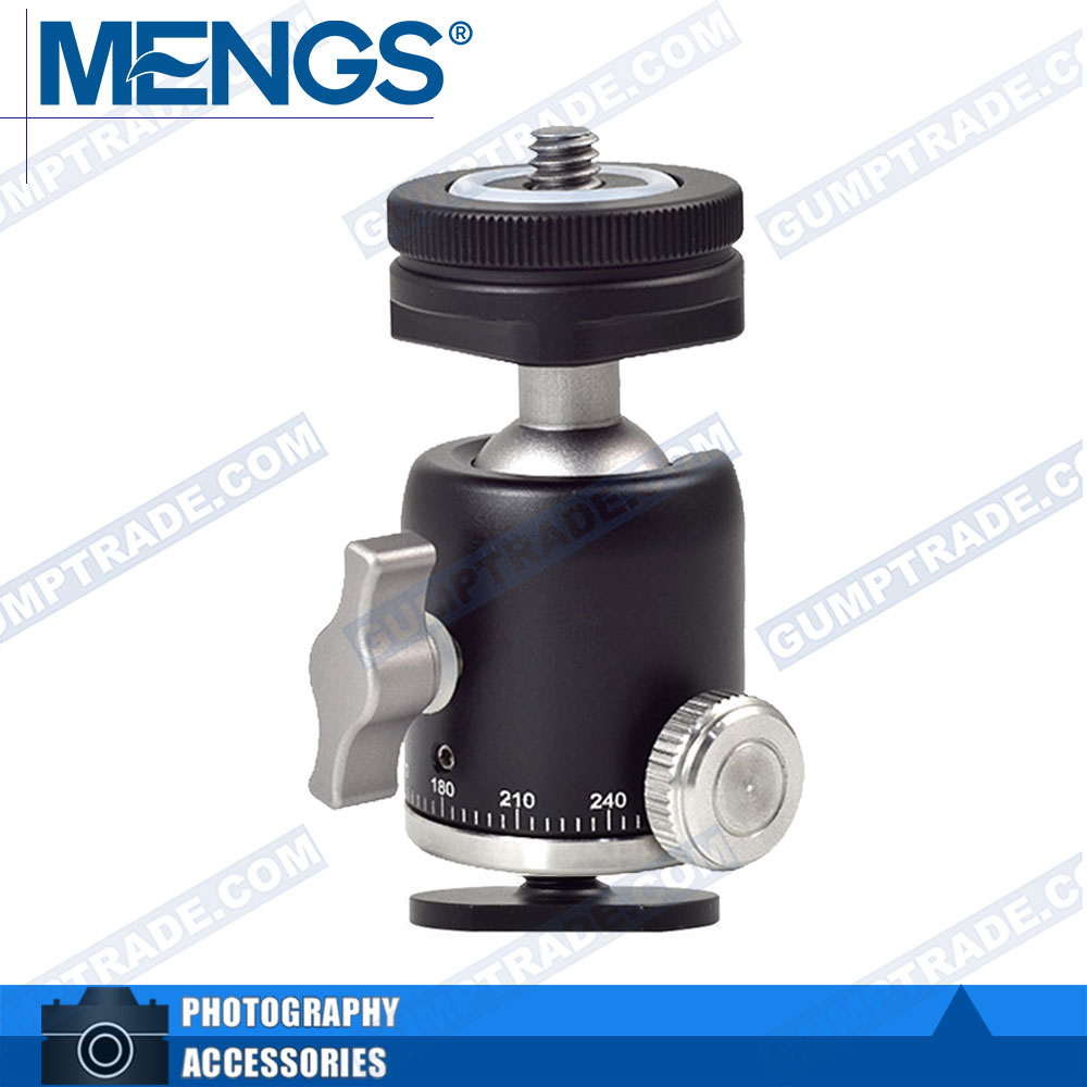 MENGS FS-02 camera tripod tripod head hot boot universal small cloud table spherical 360 mini panoramic tripod head