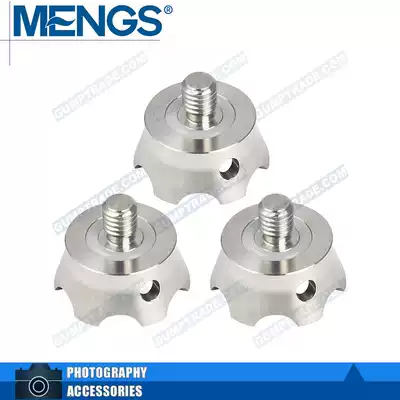 MENGS TS-3 plum foot nail GT Jetson banoma Trail 3 8 Crown tripod mat outdoor accessories