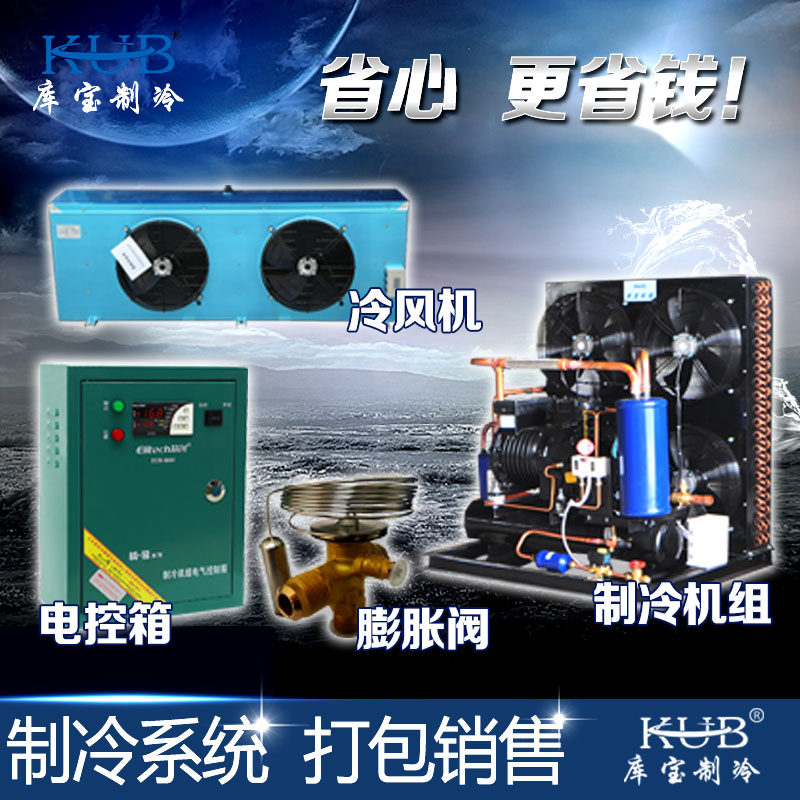 Fruit and vegetable preservation hotel supermarket meat freezing large, medium and small refrigerators 15 full sets of equipment packaged and shipped