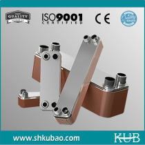 Brand new original custom plate heat exchanger condenser evaporator heat transfer 95-60 model 20 hp 70KW plate heat exchanger