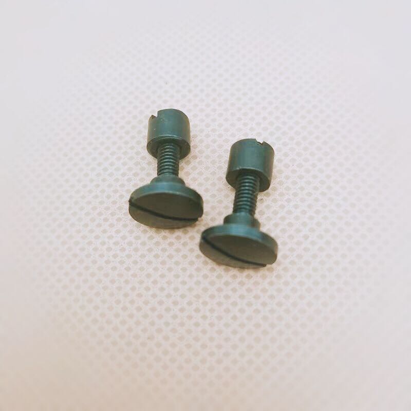 Heavy machinery industrial nail button machine accessories parts 373 nail button machine clip button assembly flat buckle chuck middle screw nut