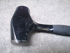 Кувалда 台湾swell 斯威尔 全锻柄石工锤 钳工锤 榔头