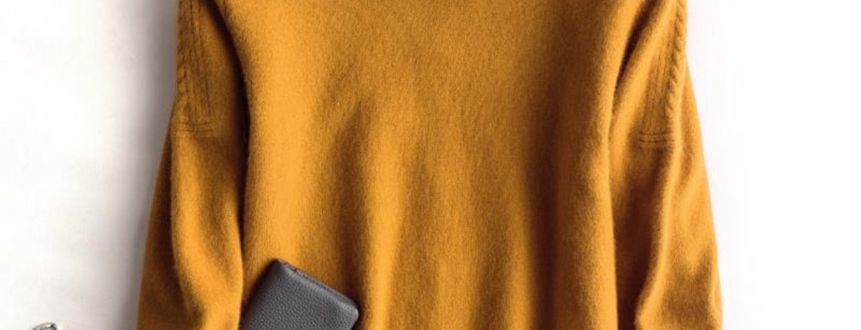 Mùa đông 2018 mới áo len cashmere nam cổ tròn màu áo len rắn kinh doanh áo len giản dị thả lỏng áo len đáy áo thun nam cao cấp