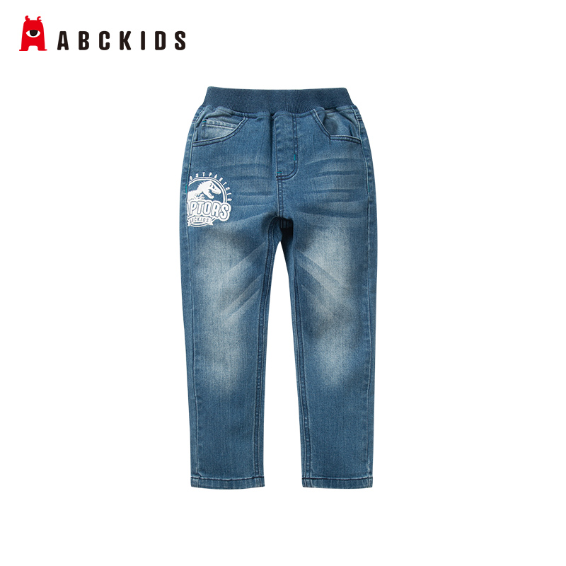 abckids trẻ em quần áo mùa thu quần trẻ em mùa xuân và chàng trai mùa thu quần jean giản dị thầy thông giáo bẫy sinh viên thẳng.