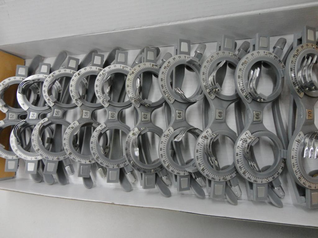Thiết bị kính [Châu Âu], khung thử nghiệm đo thị lực, siêu nhẹ, đeo thử nghiệm đo thị lực gọng kính