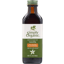 Spot Simply Organic Madagascar Vanilla fine Alcohol-free Farm Cultivation Extraction 118 ml