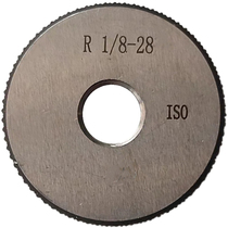 English system 55 degrees cone tube threaded ring gauge R1 8-R1 1 2-11 beauty-made gauge glossy finish Design Rd