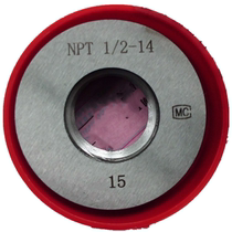 60 degree American taper pipe seal thread ring gauge plug gauge NPT1 8-27 R1 4 RC3 8 stop gauge Imperial thread