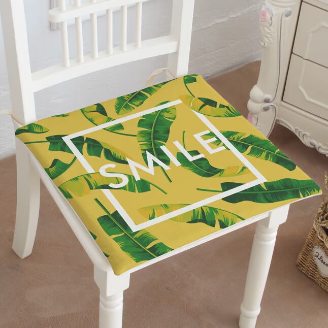 Mùa hè mát cây thoáng khí đệm bông và vải lanh đệm ghế sofa ghế đệm chống trượt xốp ăn ghế đệm bộ thảm trải ghế gỗ cao cấp dày không trơn