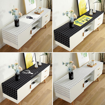 TV cabinet tablecloth Nordic fabric modern simple living room rectangular cover towel Coffee table mat custom dustproof cloth cover cloth