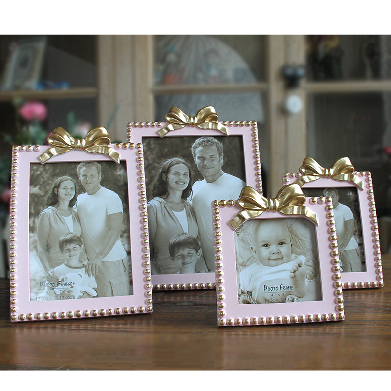 4 Inch 5 Inch 6 Inch 7 Inch 8 Creative Pendulum Table Solid Butterfly Knot Photo Frame Home Decoration Pendulum photo frame photo frame