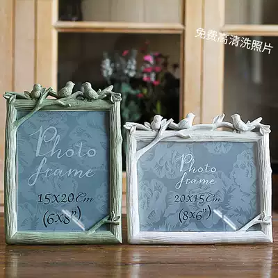 5 inch 6 inch 7 inch 8 inch wash photo photo frame wedding photo resin table photo custom creative ornaments Nordic