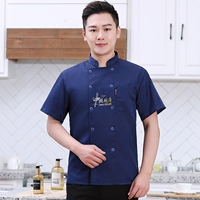 Синяя футболка, короткий рукав