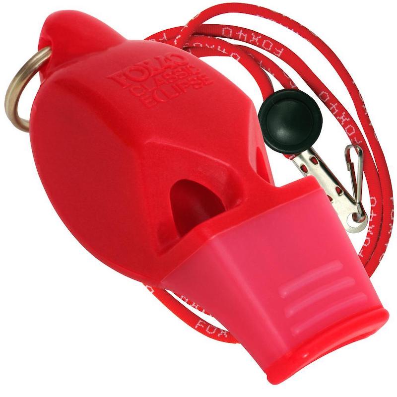 Fox40 Eclipse Canada imported high-sounding whistle referee whistle sounding whistle coach whistle life whistle 115 decibels