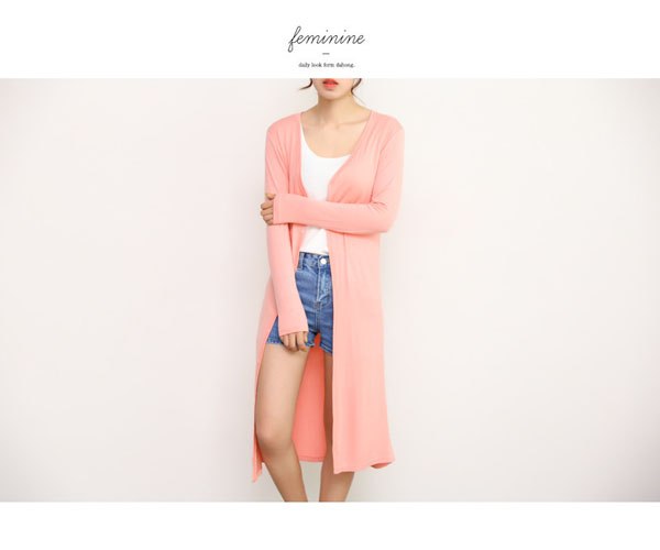 2018 xuân hè mới áo chống nắng cardigan nữ mùa hè dài phương thức hè ngoài áo choàng dài tay áo mỏng áo len dáng dài