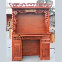 Buddhist niches standing cabinets shrines camphor wood shrines for Buddha and Guanyin custom-made solid wood shrines