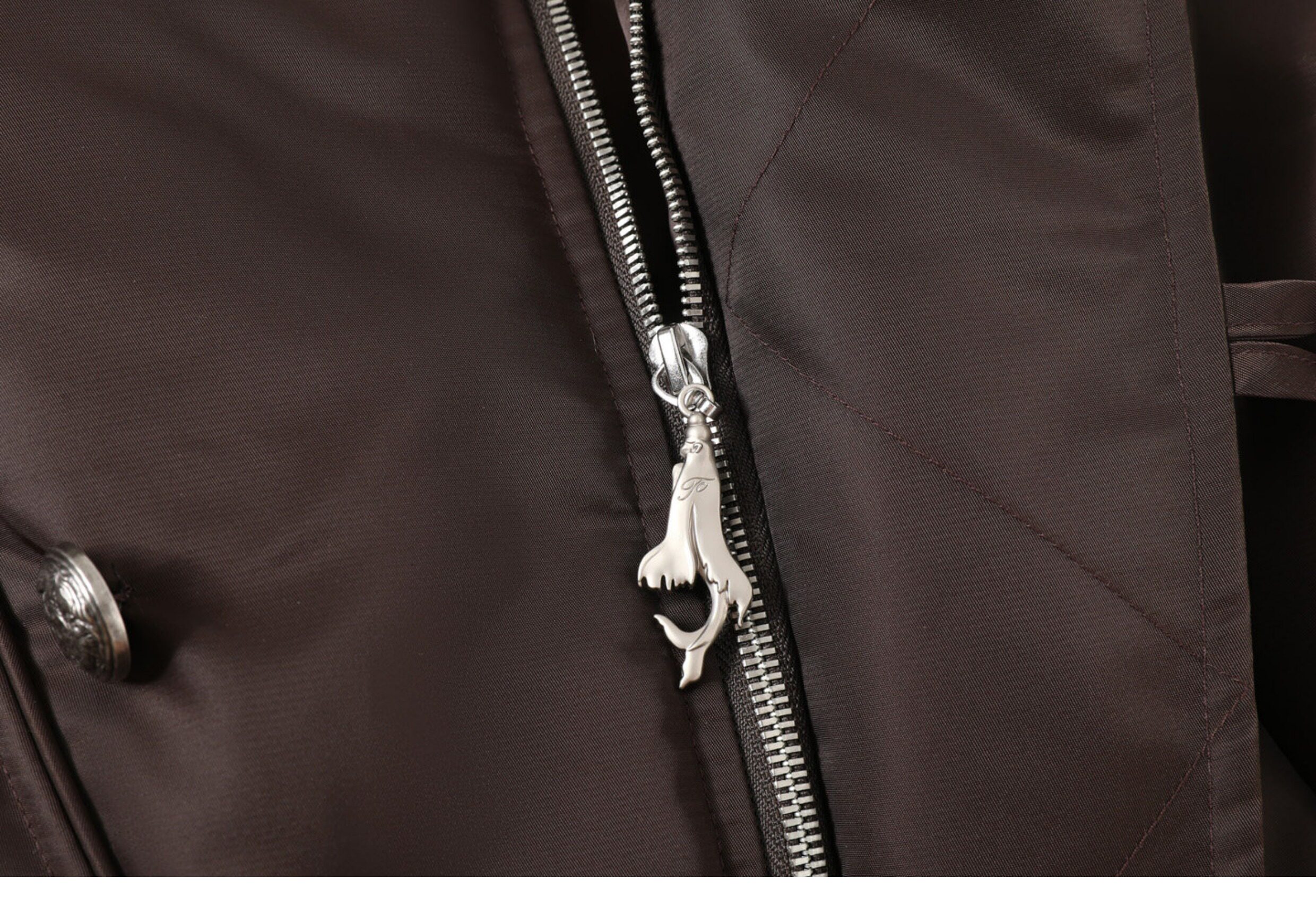 TAICHIISM Black Cropped Bomber Jacket
