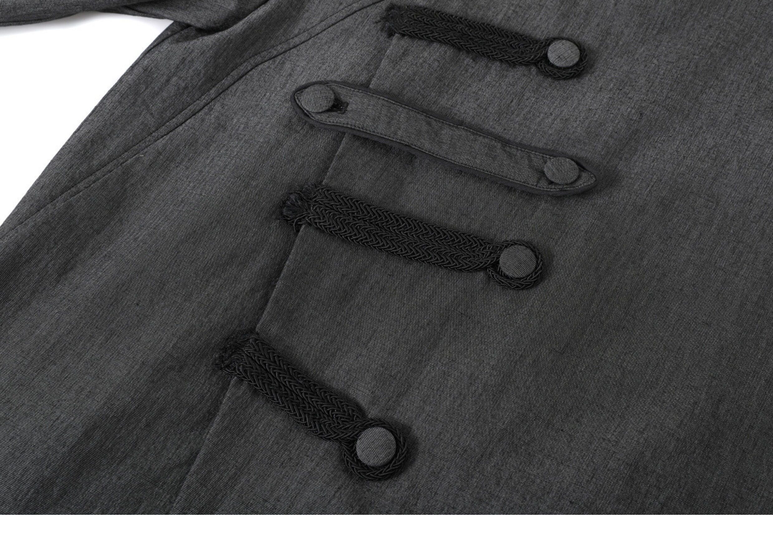 TAICHIISM Napoleon Tencel Linen Knot Jacket