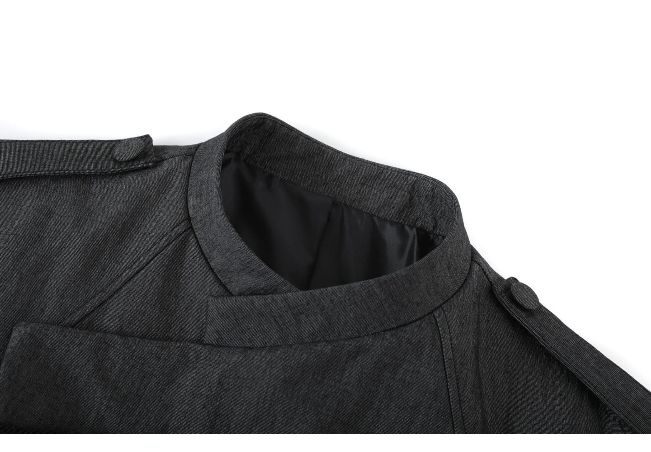 TAICHIISM Napoleon Tencel Linen Knot Jacket