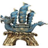 Шаншан Руо Шуи все медь, паруса, плавная лодка для дракона, гостиная офис офис на рабочем столе подарок 0452