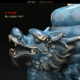 Шаншан Руо Шуи все медь, паруса, плавная лодка для дракона, гостиная офис офис на рабочем столе подарок 0452