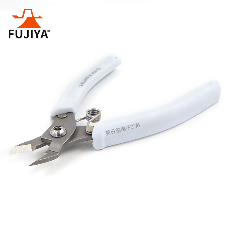 Japan FUJIYA fukiah stainless steel inclined mouth pliers resin cut HP845-150 water gap pliers 6 inch model clippers