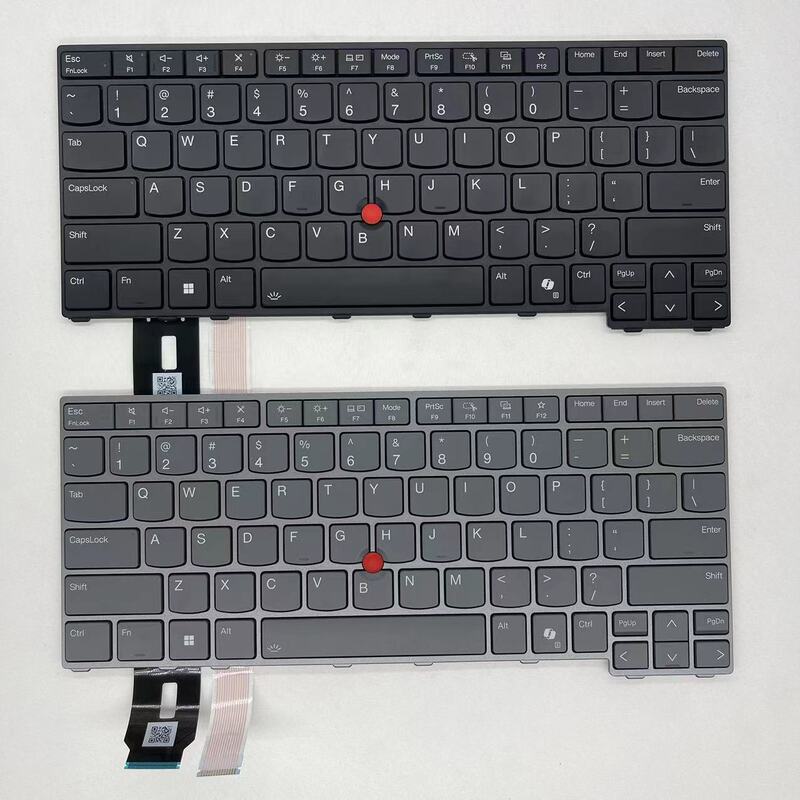 New Lenovo ThinkPad T14 Gen5/6 L14 Gen5/6 Backlit Keyboard 5N21M38296 New Lenovo ThinkPad T14 Gen5/6 L14 Gen5/6 Backlit Keyboard 5N21M38296