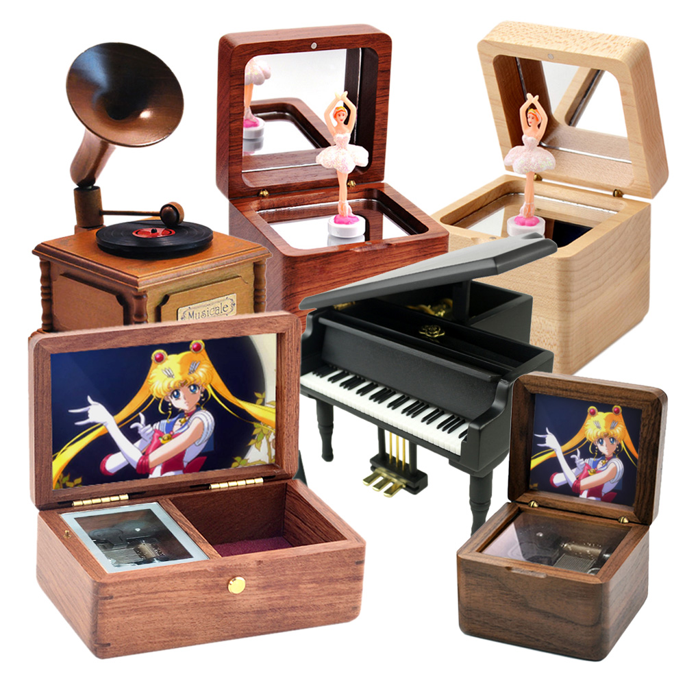 Music box Movement Sailor Moon Music box Clockwork Water Ice Moon Music box Graduation season Valentine's Day Gift