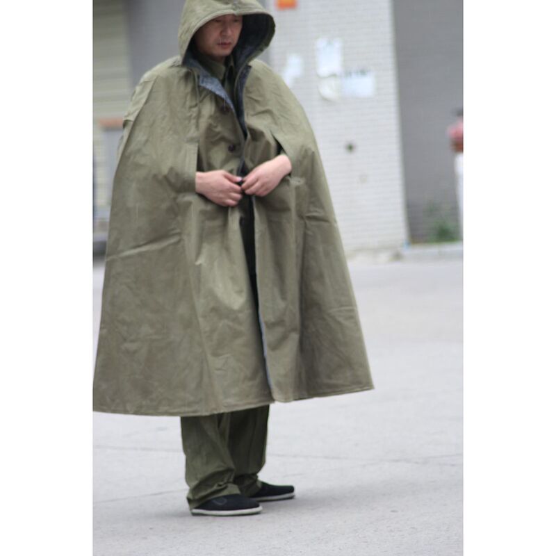 65 Raincoat Poncho Horseback Riding Cloak 78 Raincoat Reversible Film Props 87 Cloak Cross-Border