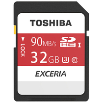 Toshiba 32GB 90m S SDXC Class10 UHS-U3 high-speed SD memory card supports 4K shooting