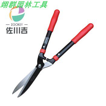 Zokugawa ji 1018 straight mouth green fence cut large flat cut garden shears garden whole fence cut the whole branch cut the whole fence cut