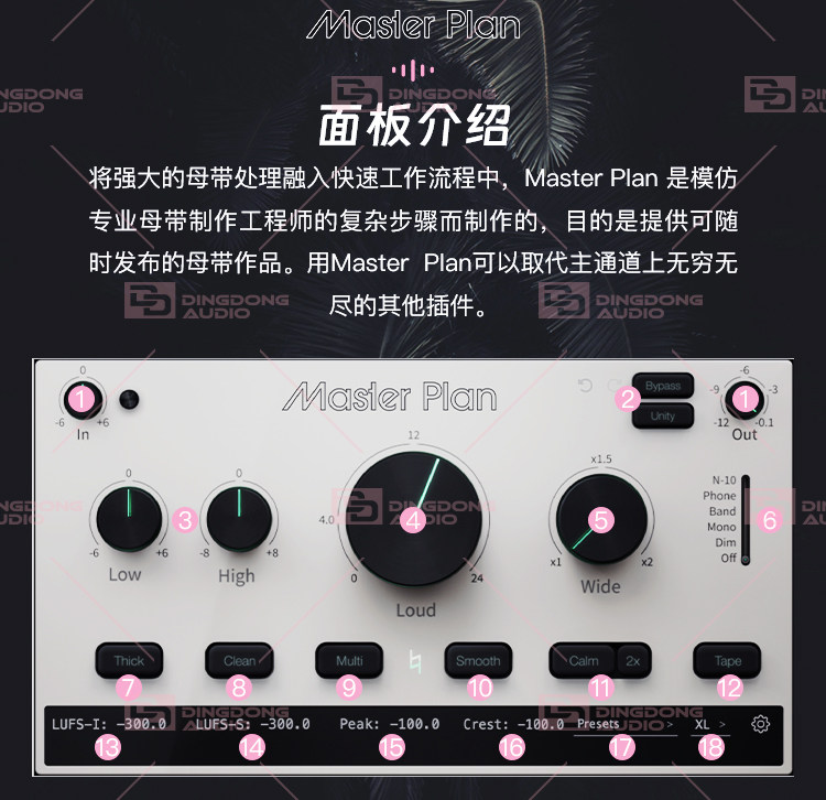 正版Musik Hack 骇客母带 Master Plan插图4