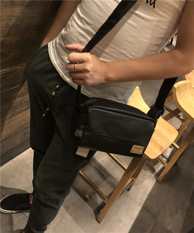 tre scatole nuova borsa a tracolla da uomo alla moda mini zaino piccolo da uomo e da donna versione giapponese e coreana borsa quadrata per cellulare a tracolla retrò_voghion.com