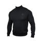 Jacky Liang Pintritium Men's Worsted Merino Pure Wool Lapel Knit Turtleneck Sweater 01910