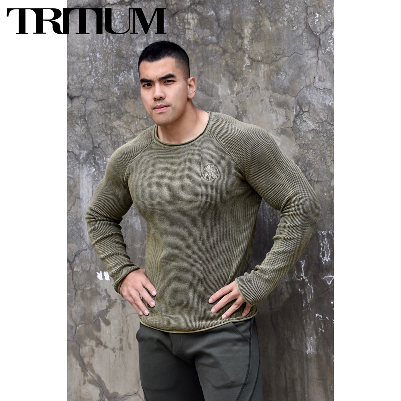 LIANG PIN Jacky Liang Pin Tritium Men's Athleisure Rolled Vintage Long Sleeve Line 01904