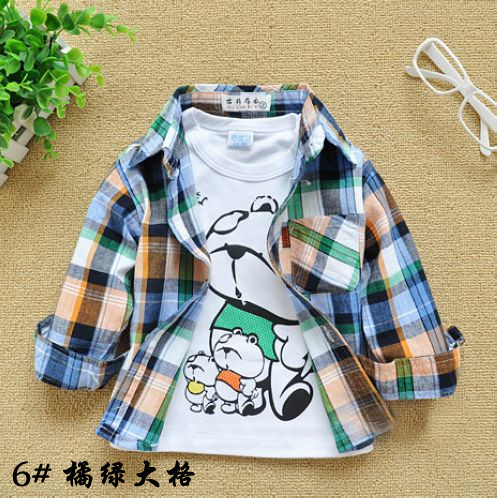 Chemise enfant à manche longue - Ref 2083827 Image 17