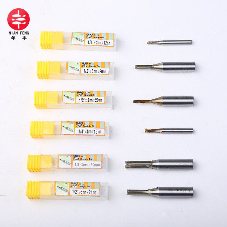 Kawamwood cutter TCT straight knife 1 2 acrylic engraving knife wood milling cutter 2mm3mm4mm5mm6mm7mm8mm