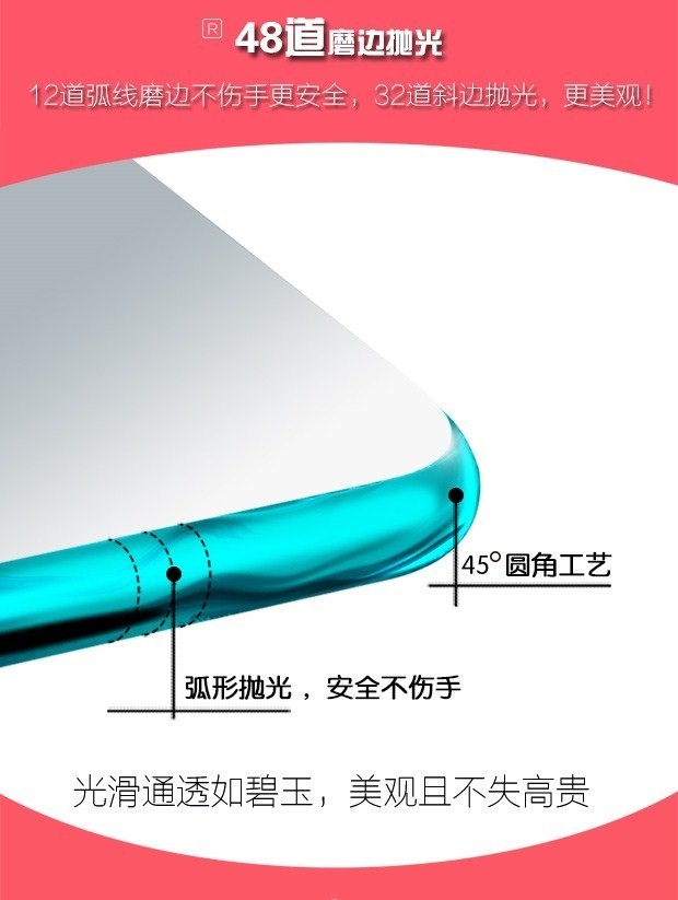 Phòng tắm treo tường cắt dán tường dính tường nữ treo gương gương mặc quần áo gương ký túc xá sinh viên giá rẻ đấm miễn phí - Gương gương để bàn trang điểm