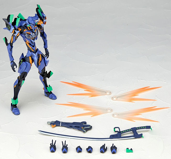 Phát hiện mẫu máy cuối cùng của eva Eveachion bằng kim loại Langinus Red Fork Ocean Hall - Gundam / Mech Model / Robot / Transformers mô hình robot anime