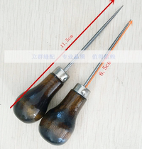 Qianlong single gourd qietong single gourd screwdriver with wooden handle awl large quantity