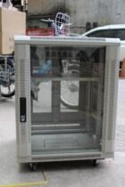 Chuangxing cabinet 800X600X600 0 8 meters black luxury floor-standing cabinet 14U luxury cabinet