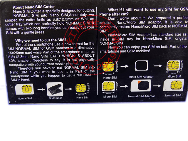 Pince pour cartes SIM - Ref 306027 Image 8