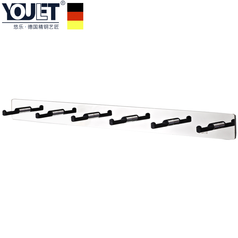 Đức YOULET dụng cụ nhà bếp bằng thép không gỉ móc xẻng muỗng móc khăn cửa treo Seiko 8k gương treo đầu 6 mm - Phòng bếp chảo chiên