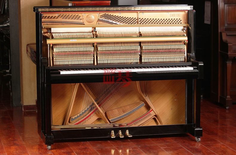 Đàn piano nguyên bản Nhật Bản KAWAI OP25 80s giá nhà / tỷ lệ hiệu suất 125 ánh sáng đen cao - dương cầm yamaha c7