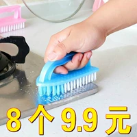 8 установленных ручек для мытья щетки