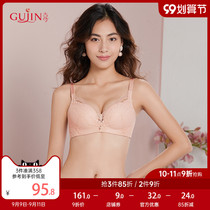 Ancient and modern flower lace cup thin thick gathering comfortable no steel ring lace bra 0L8020