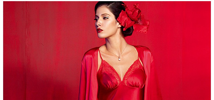 Pyjama pour femme en Soie à sling - Ref 2992527 Image 13